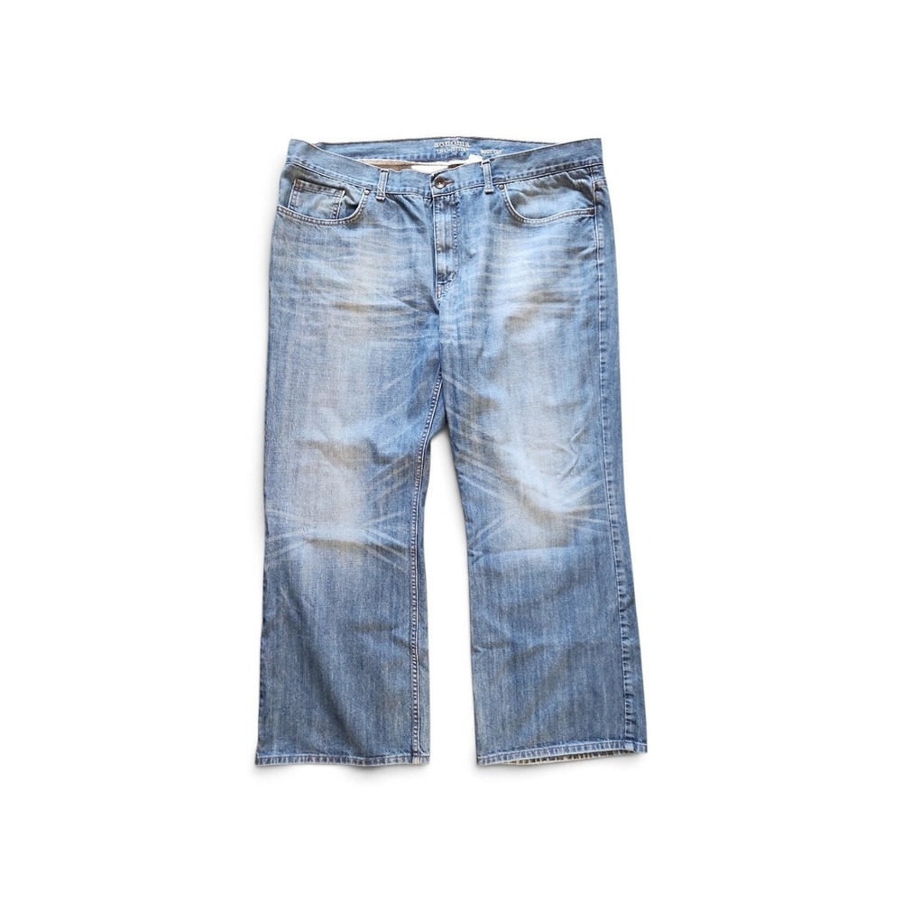 Sonoma Bootcut Jeans Mens 42x30 Blue Light Wash Denim Casual Workwear